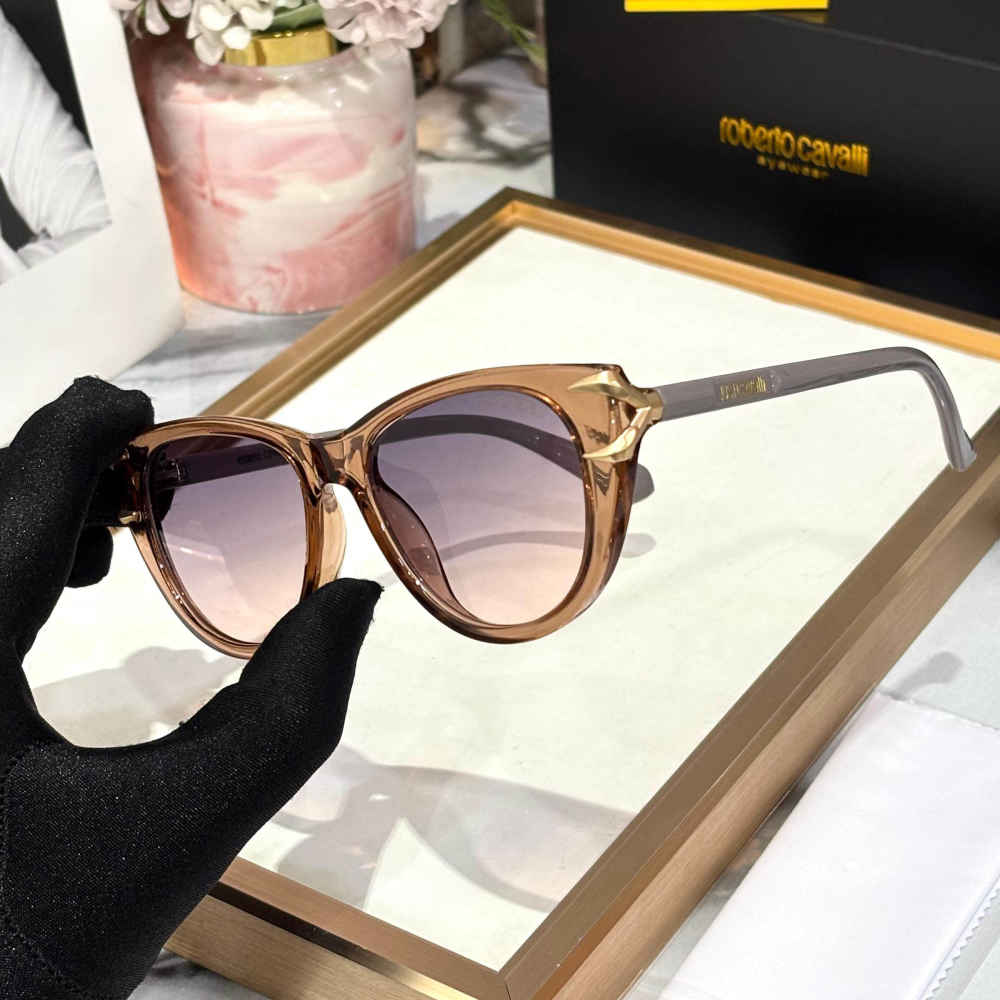 Roberto Cavalli Purple Premium Women's Sunglasses-thumb-1