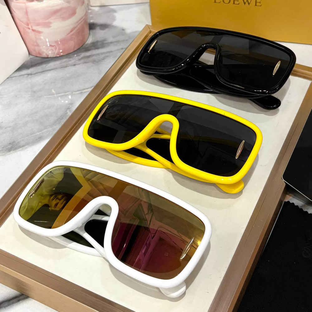 Loewe White Premium Women's Sunglasses-2