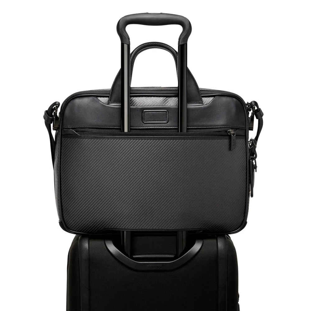 Tumi I McLaren Axle Slim Black Briefcase Bag-thumb-3