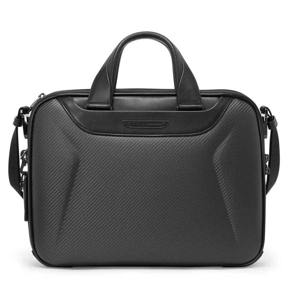 Tumi I McLaren Axle Slim Black Briefcase Bag-thumb-0