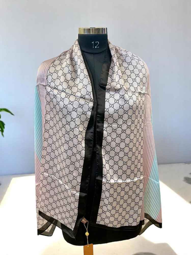 Gucci Designer Multicolor Silk Stole-2