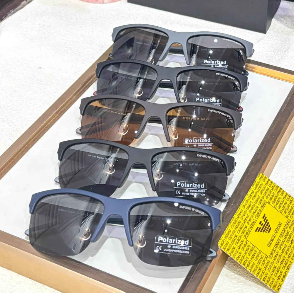 Emporio Armani Brown Luxury Sunglasses-2