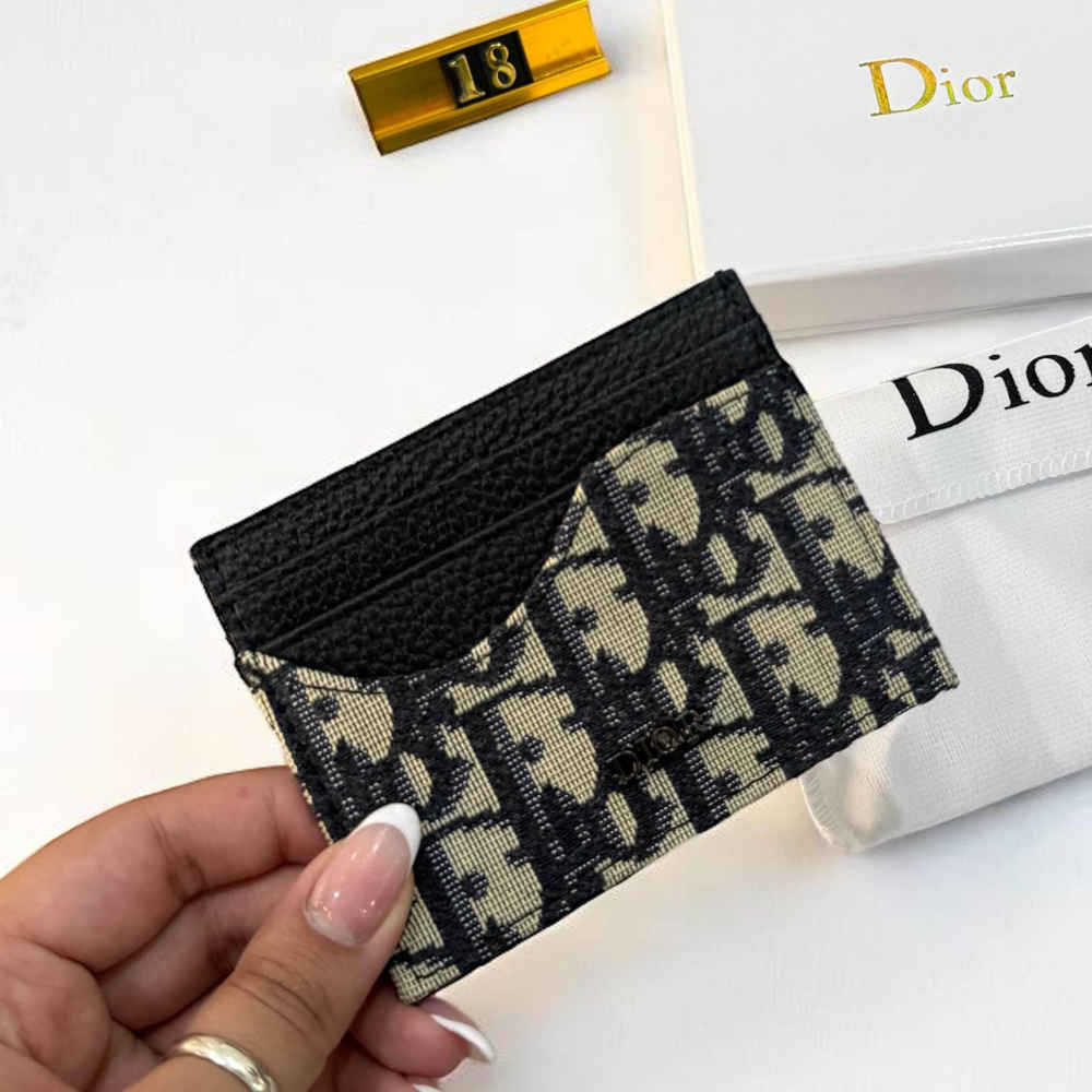 Dior Black Premium Card Wallet-1