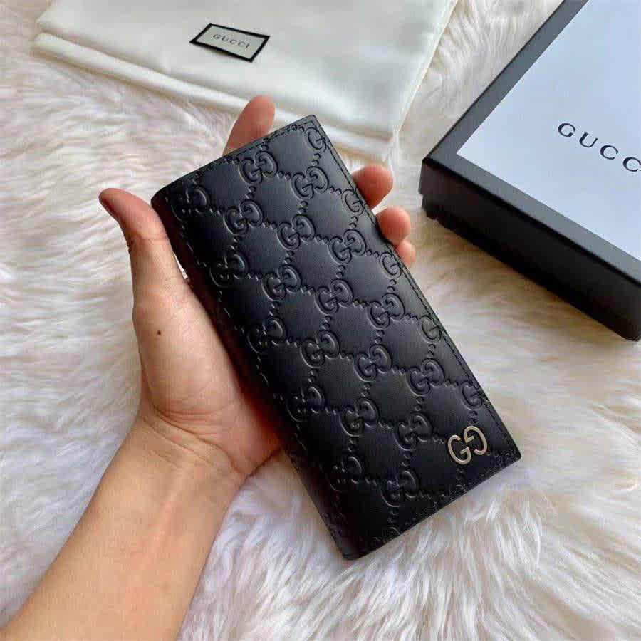Gucci GG Supreme Monogram Long Wallet-thumb-1