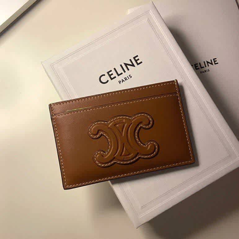 Celine Brown Premium Card Holder-2