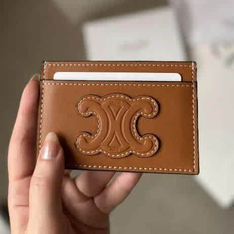 Celine Brown Premium Card Holder-1