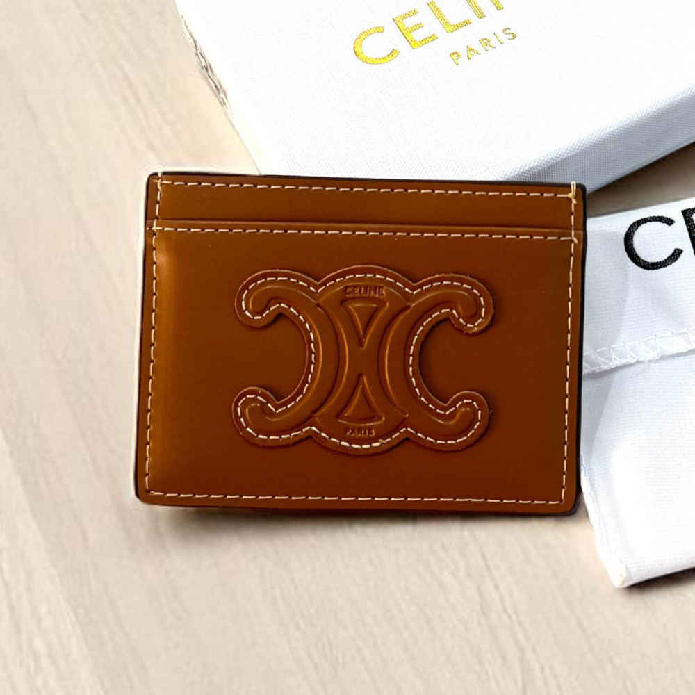 Celine Brown Premium Card Holder-3