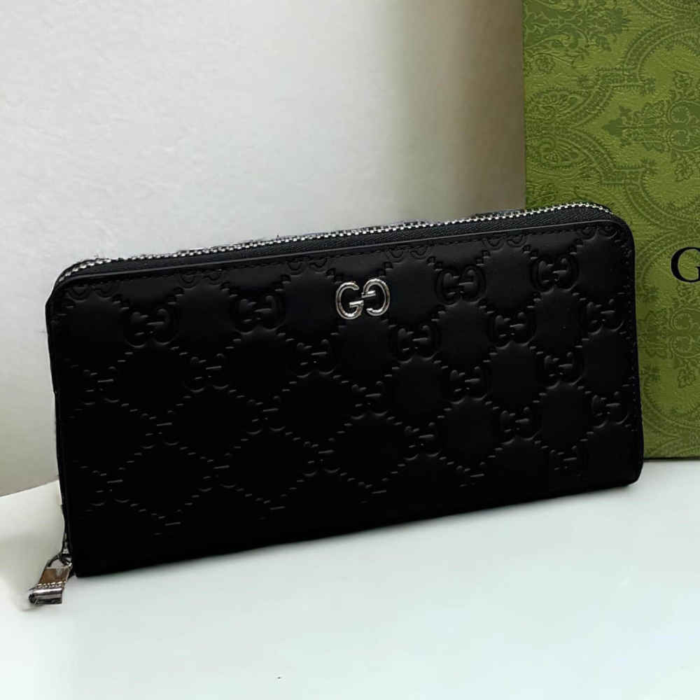 Gucci GG Supreme Monogram Long Wallet-thumb-2