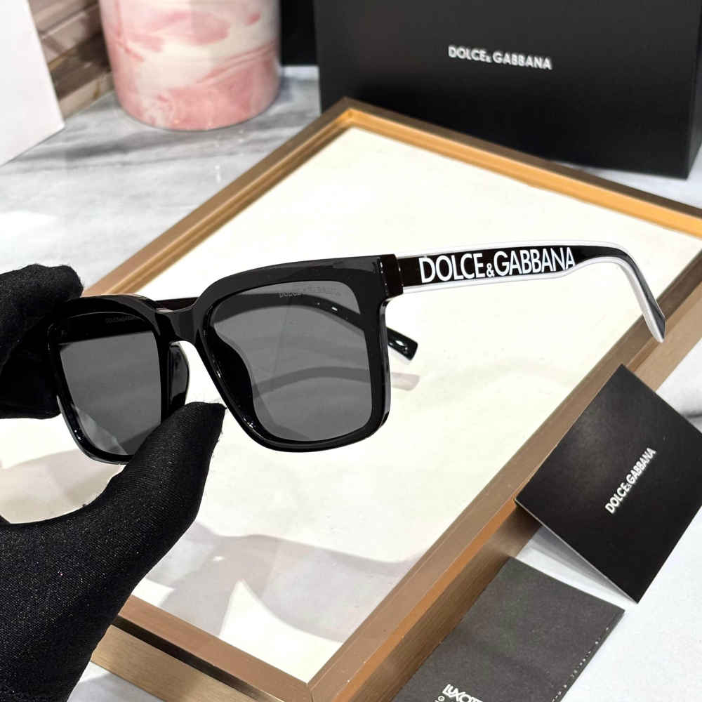 Dolce & Gabbana Black Luxury Sunglasses-1