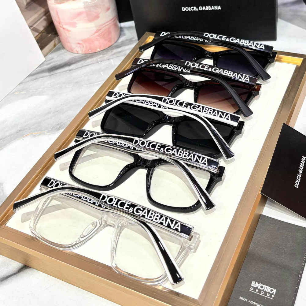 Dolce & Gabbana Brown Luxury Sunglasses-3