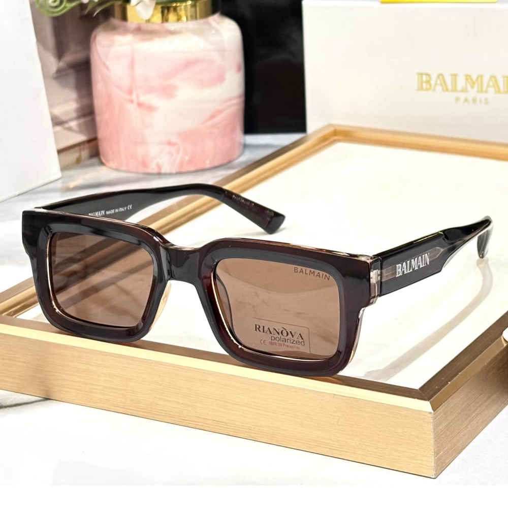 Balmain Brown Luxury Sunglasses-thumb-0