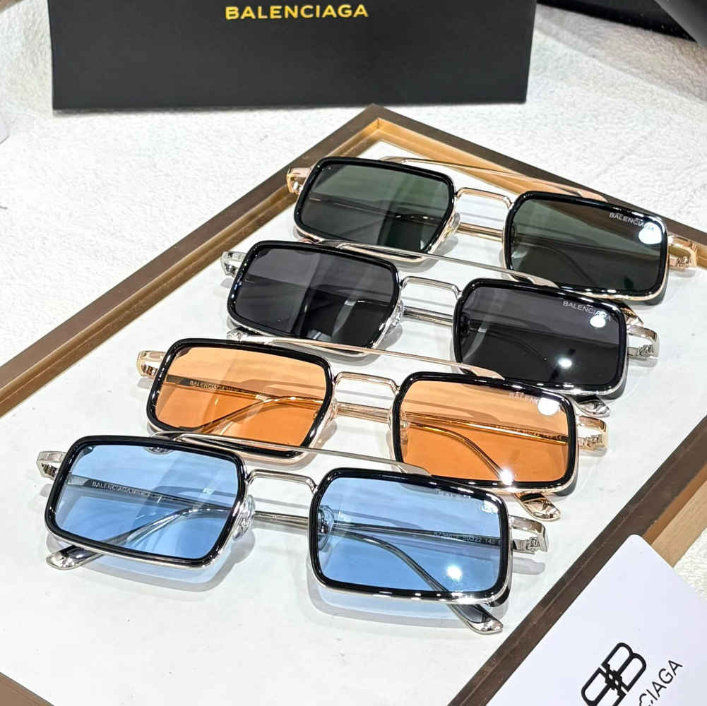 Balenciaga Black Premium Women's Sunglasses-thumb-2