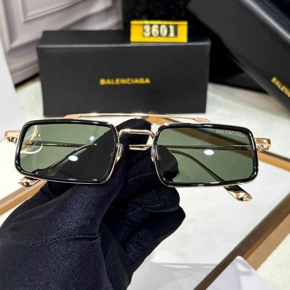 Balenciaga Green Premium Women's Sunglasses-thumb-1