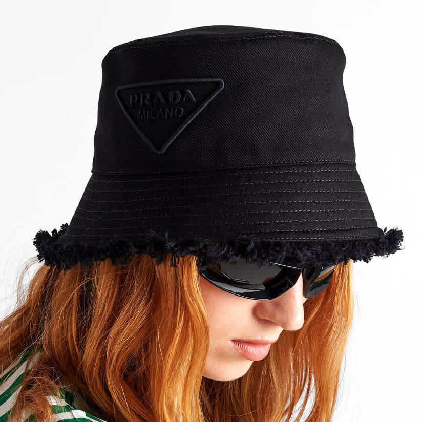 Prada Black Premium Bucket Hat-1