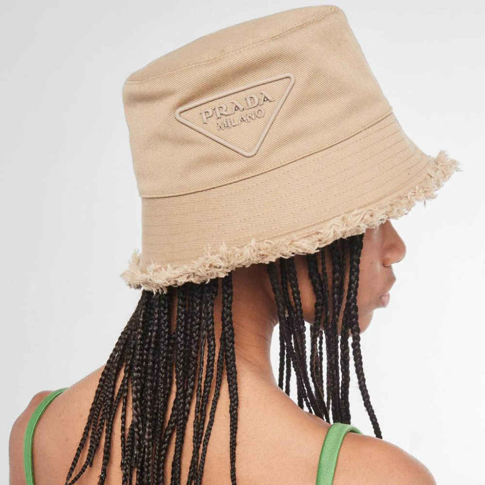 Prada Beige Premium Bucket Hat-1