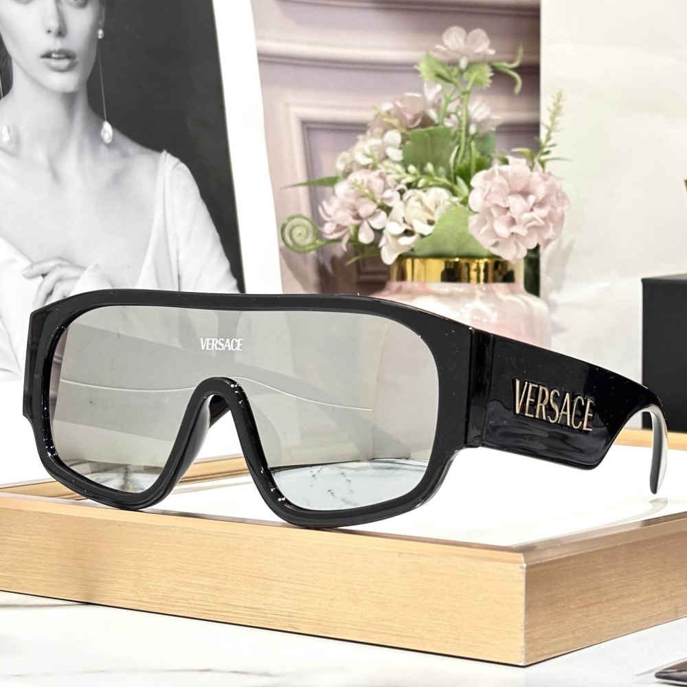 Versace Black & White Premium Sunglasses-thumb-0