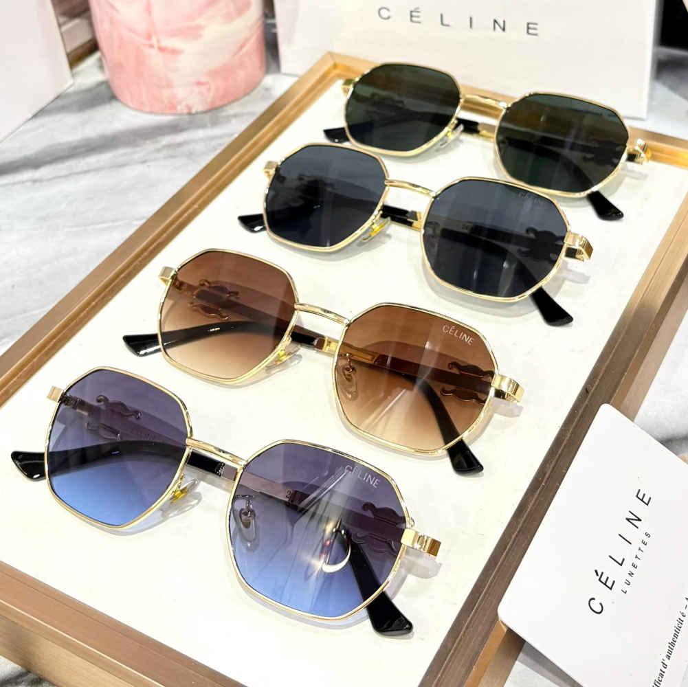 Celine Green Premium Sunglasses-thumb-3