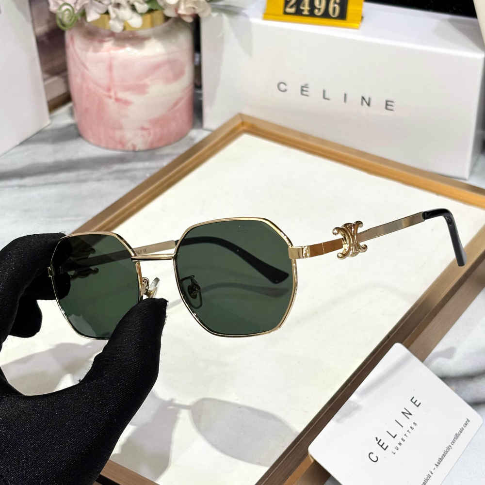 Celine Green Premium Sunglasses-thumb-1