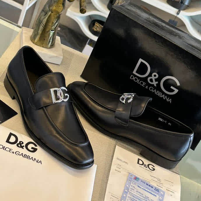Dolce & Gabbana Black Premium Quality Loafers-2