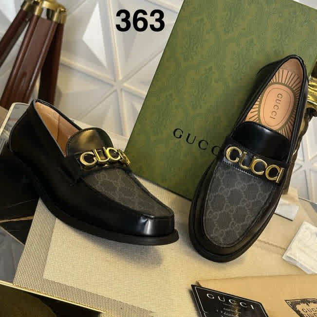 Gucci Black Premium Quality Loafers-1