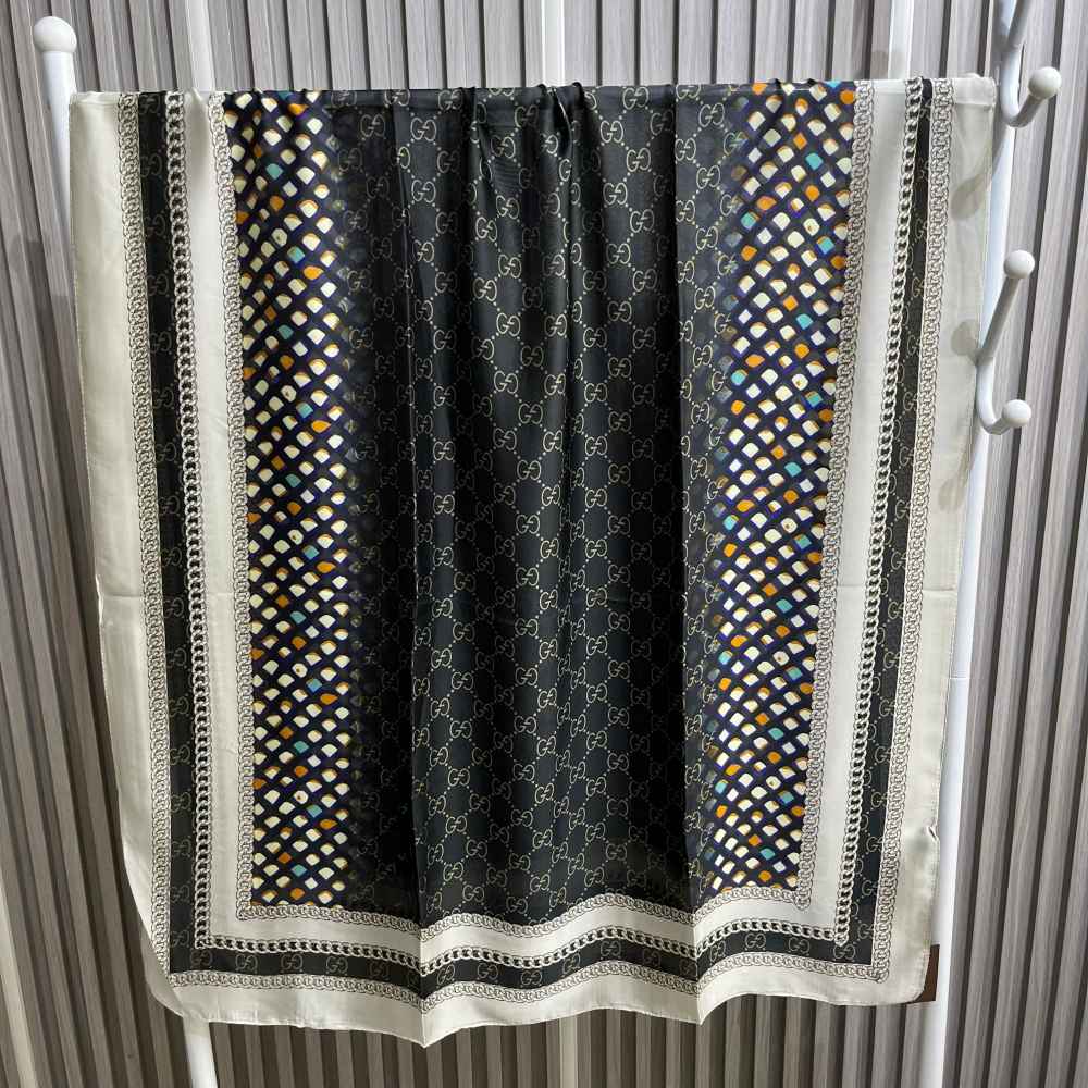 Louis Vuitton Premium Quality Black Silk Stole-1