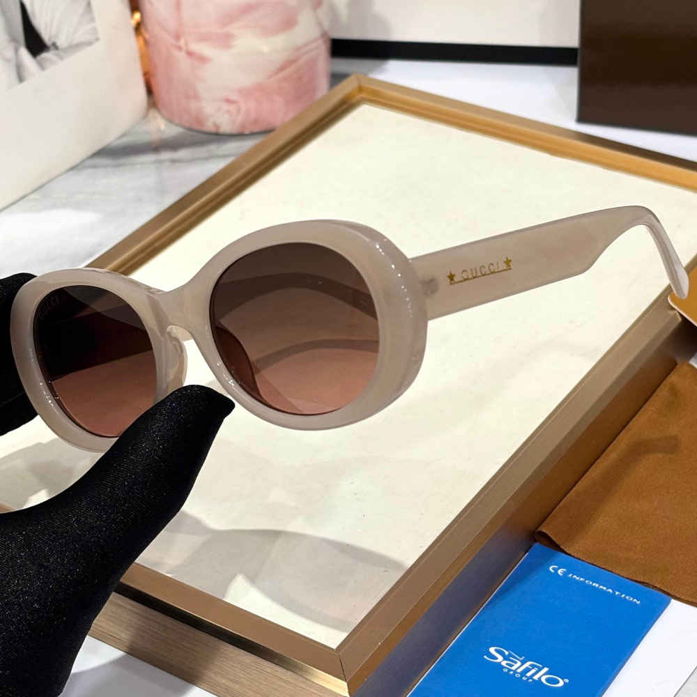 Gucci Beige Premium Women's Sunglasses-1