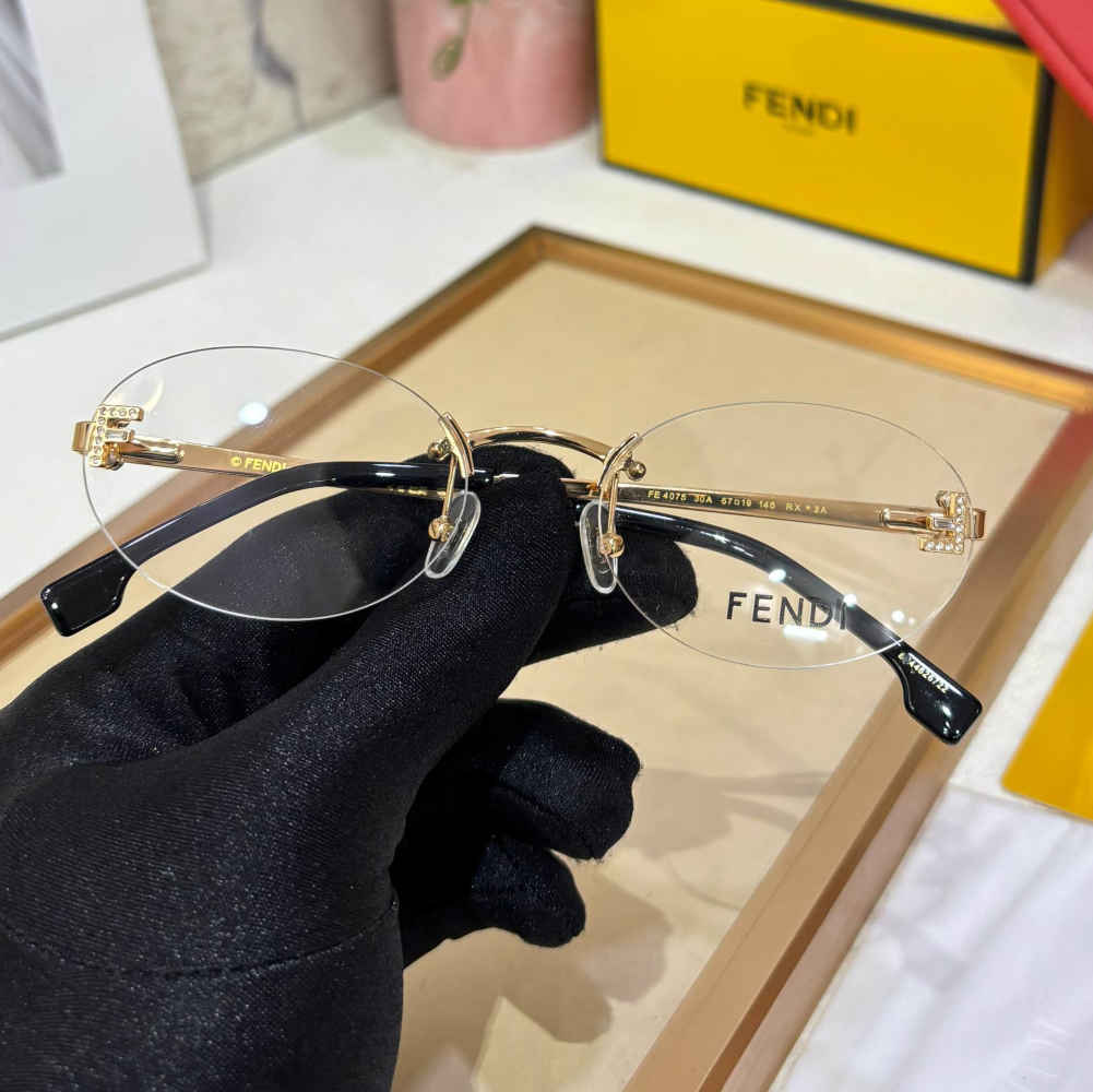 Fendi Golden Premium Women's Sunglasses-thumb-1