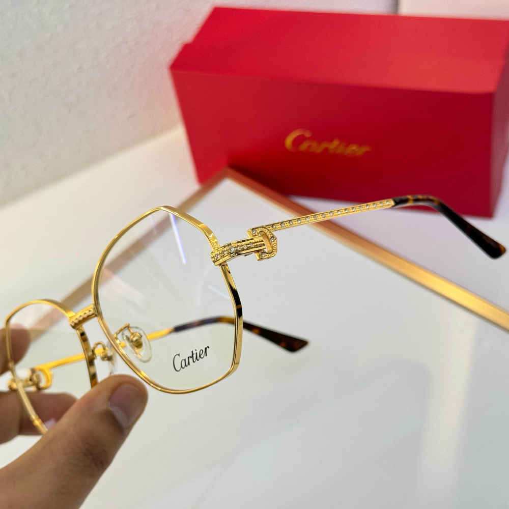 Cartier White Premium Women's Sunglasses-1