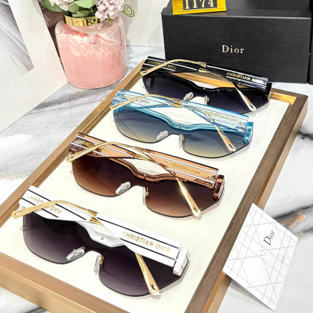 Dior Brown Premium Women's Sunglasses-thumb-3