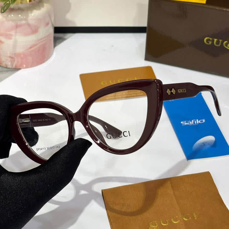 Gucci Wine Premium Women's Sunglasses-2