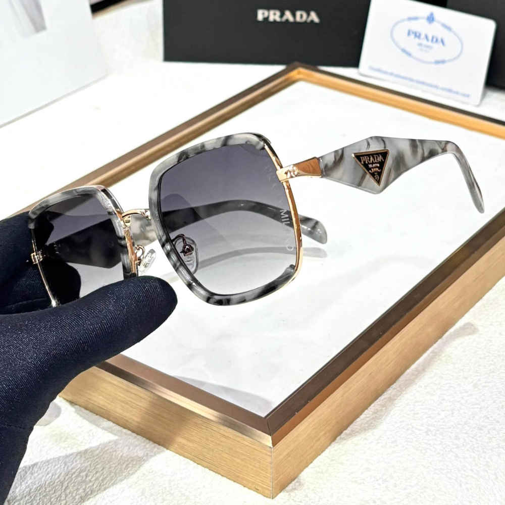Prada White Luxury Sunglasses-thumb-1