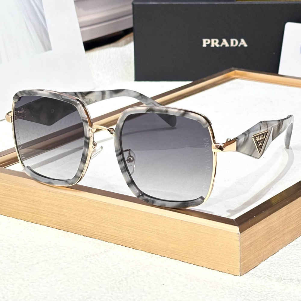 Prada White Luxury Sunglasses-thumb-0