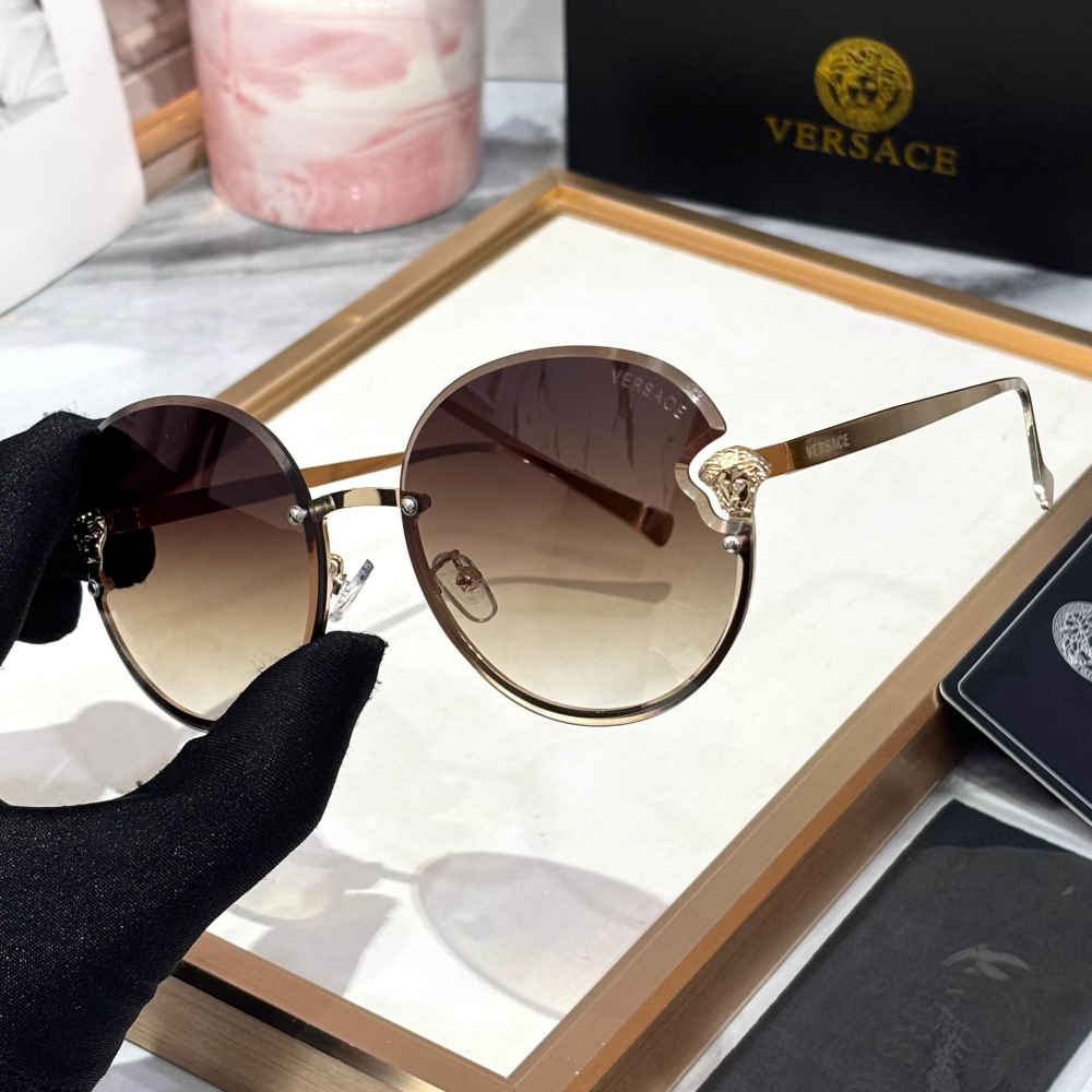 Versace Brown Premium Women's Sunglasses-1