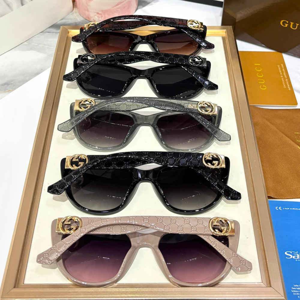 Gucci Beige Premium Women's Sunglasses-3