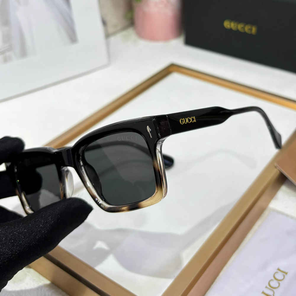 Gucci Brown Luxury Sunglasses-thumb-2