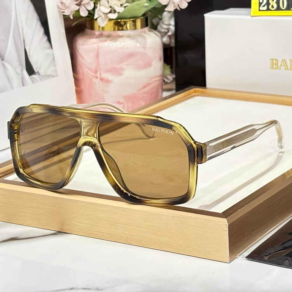 Balmain Brown Luxury Sunglasses-thumb-0