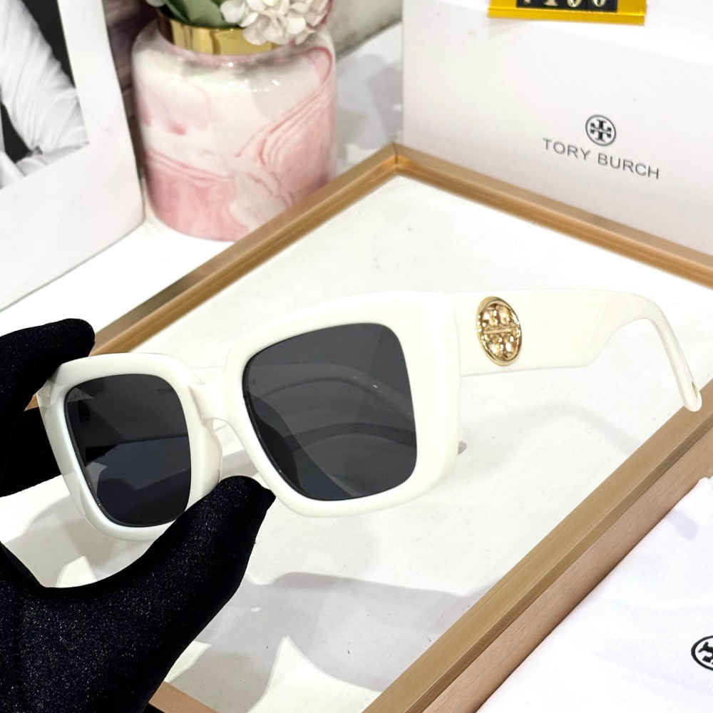 Tory Burch White Premium Women's Sunglasses-1