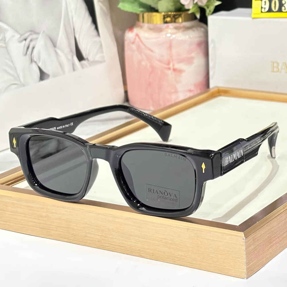 Balmain Black Luxury Sunglasses-thumb-0