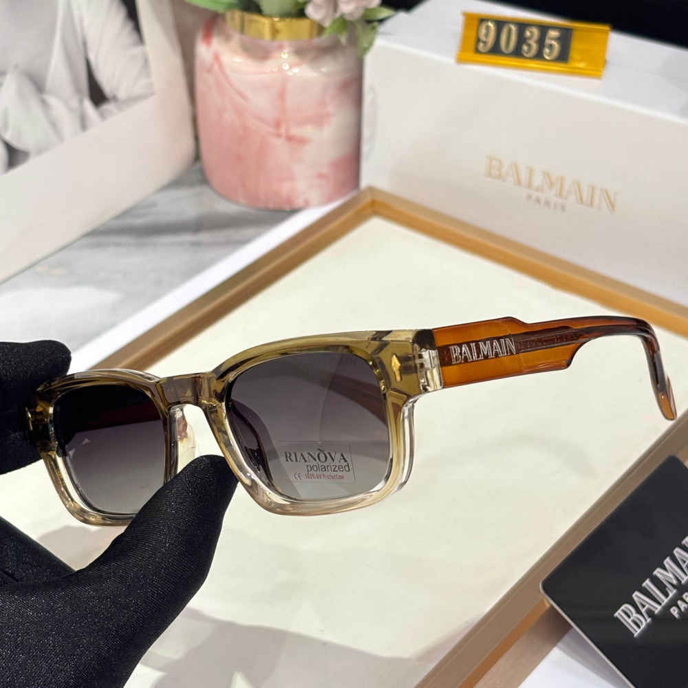 Balmain Grey Luxury Sunglasses-thumb-1