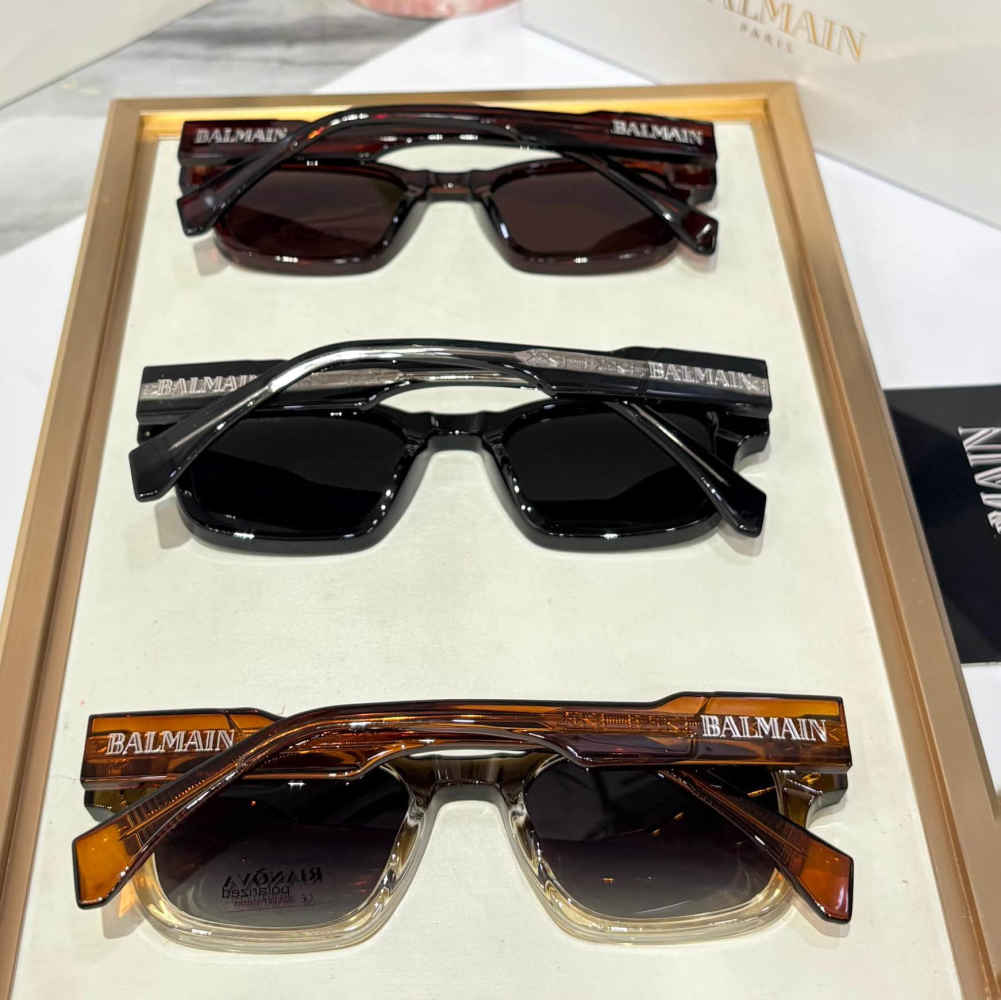 Balmain Dark Brown Luxury Sunglasses-2