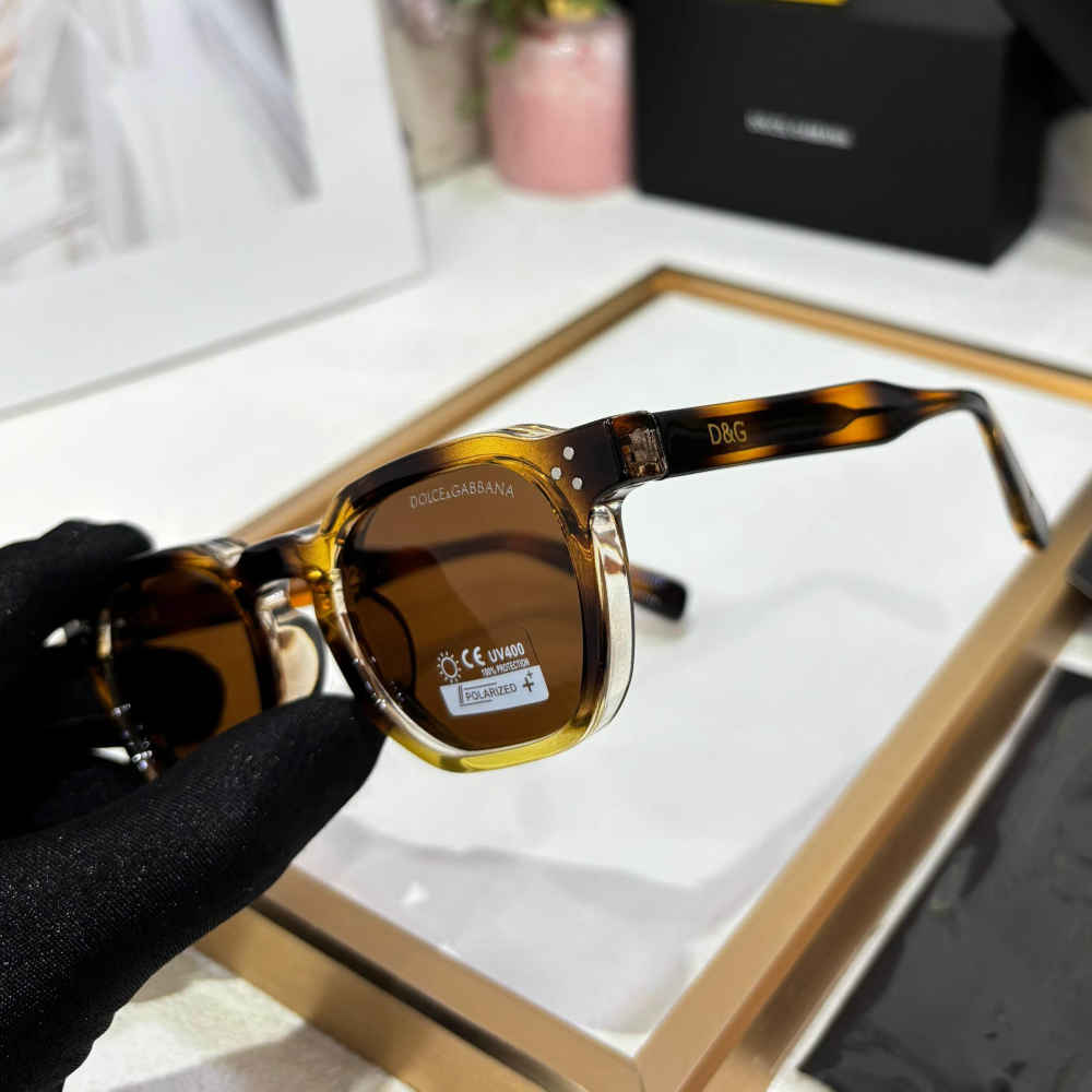 Dolce & Gabbana Brown Luxury Sunglasses-1