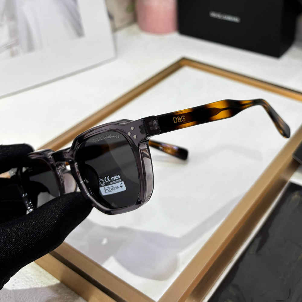 Dolce & Gabbana Grey Luxury Sunglasses-1