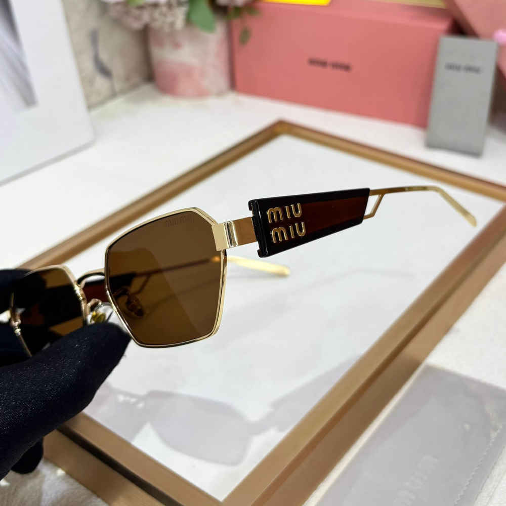 Miu Miu Brown Premium Women's Sunglasses-1