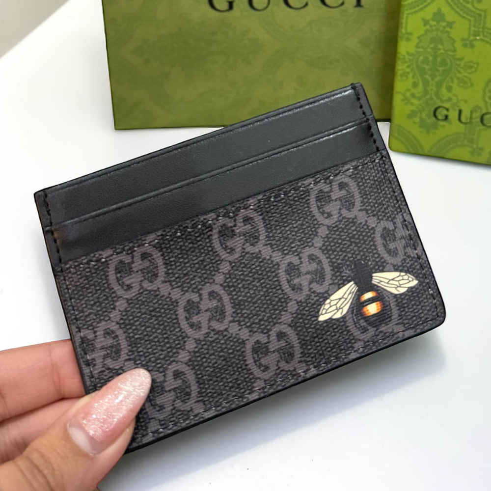 Gucci Black Premium Card Wallet-thumb-2