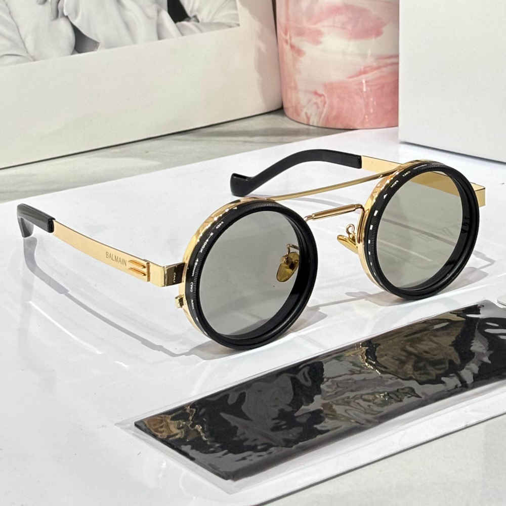 Balmain Lens Changing Golden Luxury Sunglasses-1