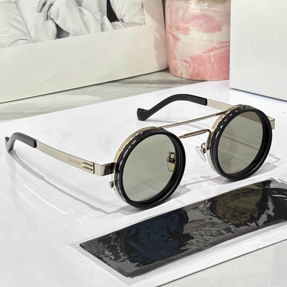 Balmain Lens Changing Silver Luxury Sunglasses-1