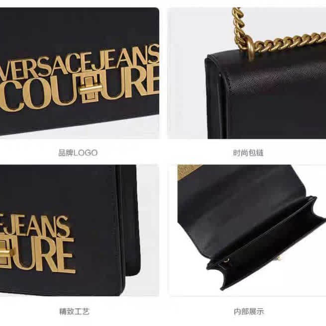 Versace Jeans Couture Black Shoulder bag-thumb-1