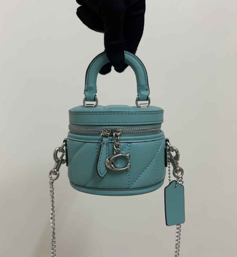Coach Authentic Leather Handbag-thumb-4