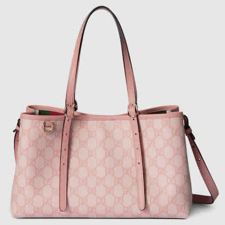 Gucci Emblem Tote Bag-thumb-1
