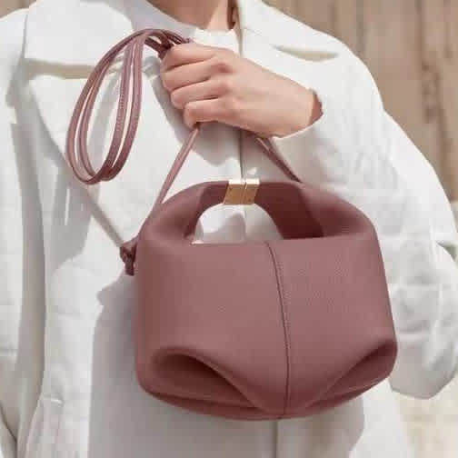 Polene Beri Wine Handbag-1